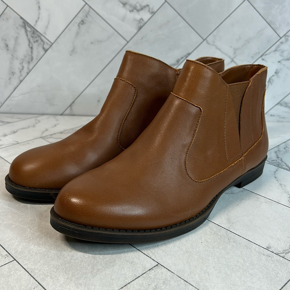 NWT Bella Vita Easy Street Womens Rory Leather Ankle Boots Shoes Brown 7N Narrow